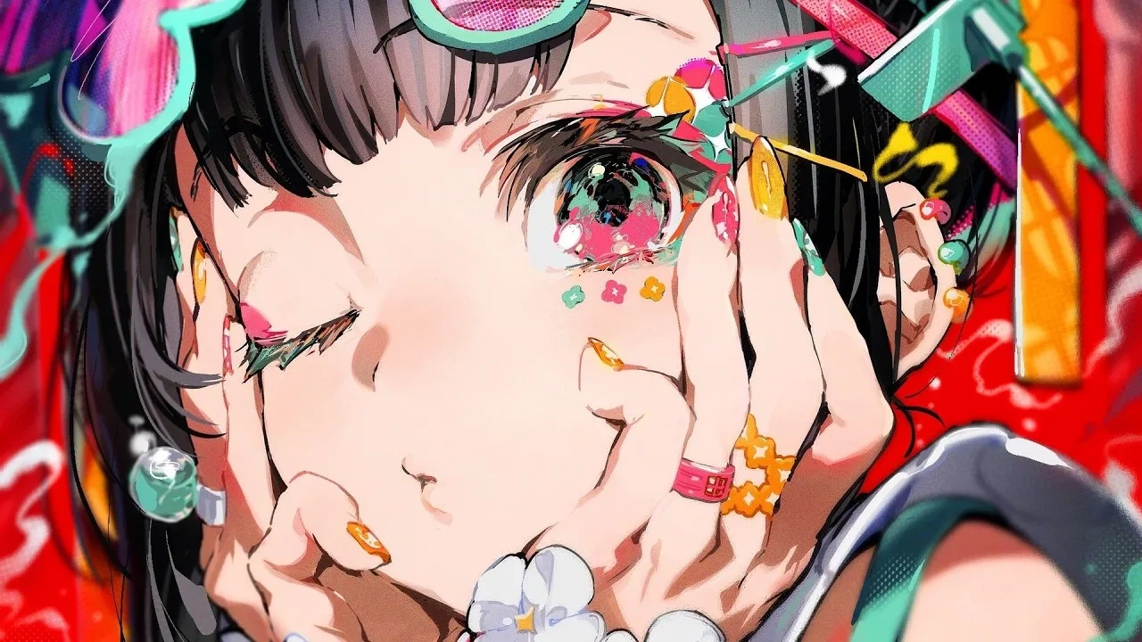 里番动漫频道动画师正在进行角色原画绘制